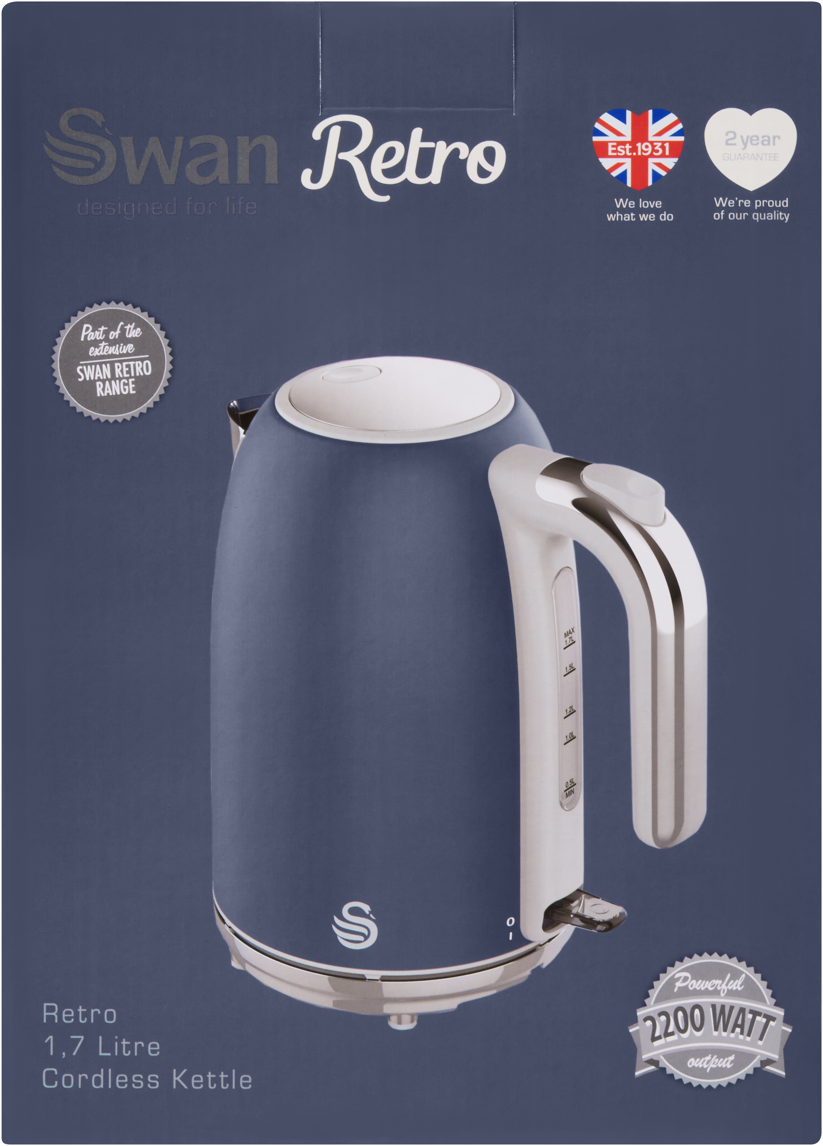 Swan Retro Oceanic Kettle