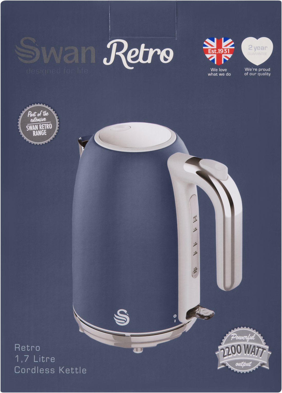 Swan Retro Oceanic Kettle