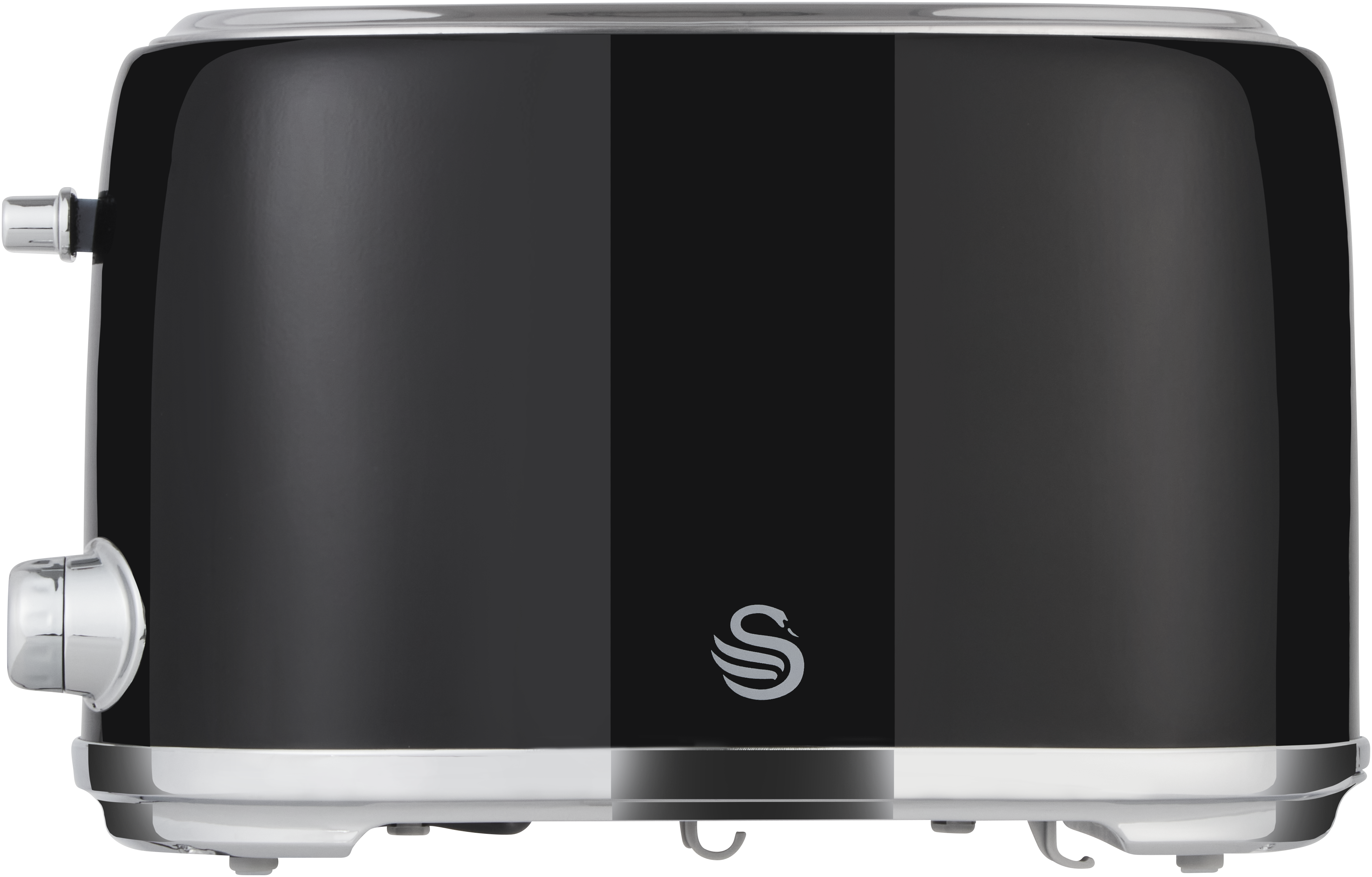 Swan Retro Toaster Glossy Black
