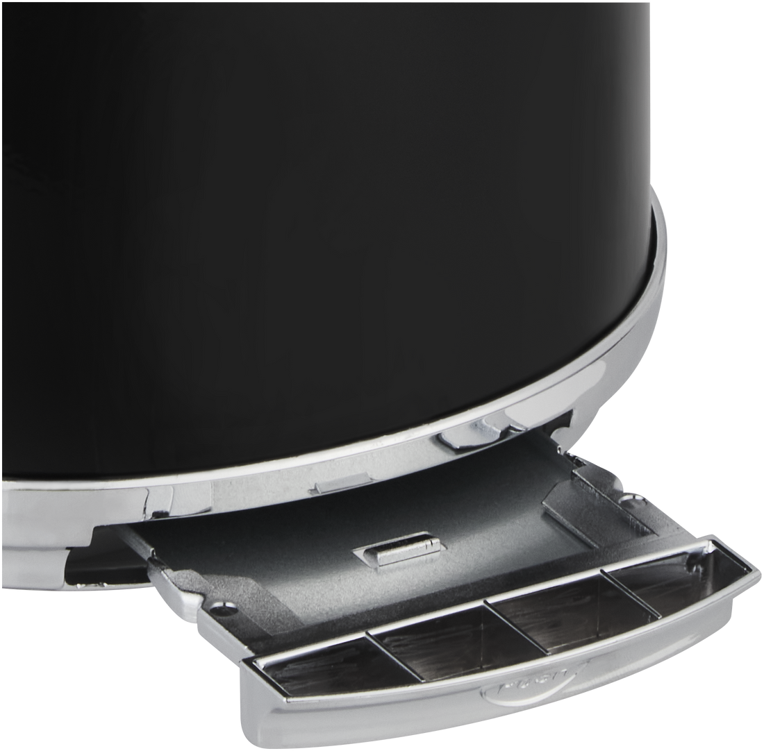 Swan Retro Toaster Glossy Black