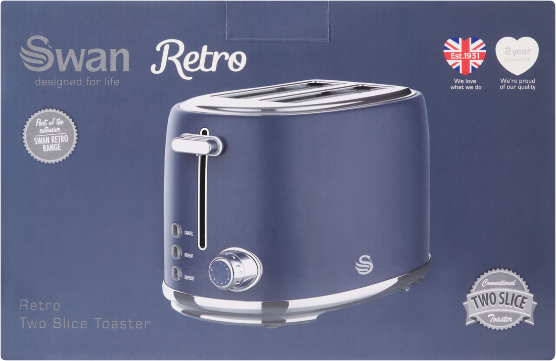 Swan Retro Oceanic Toaster