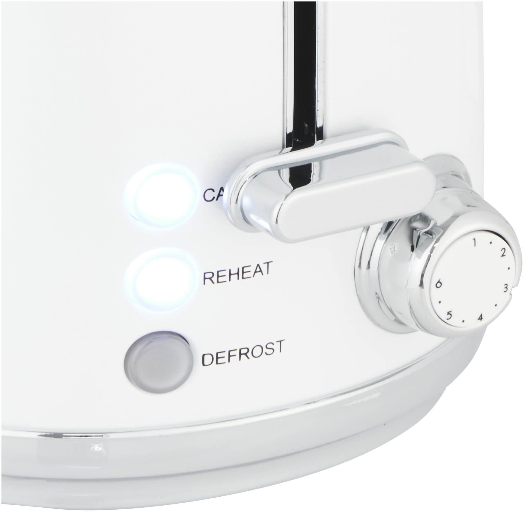 Swan Retro White Toaster