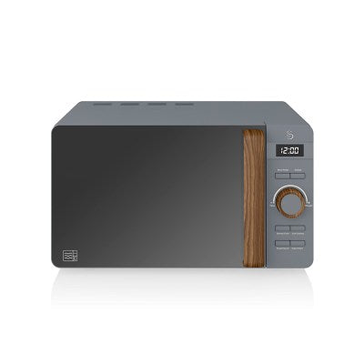Swan 20L Microwave Oven - Nordic Slate Grey