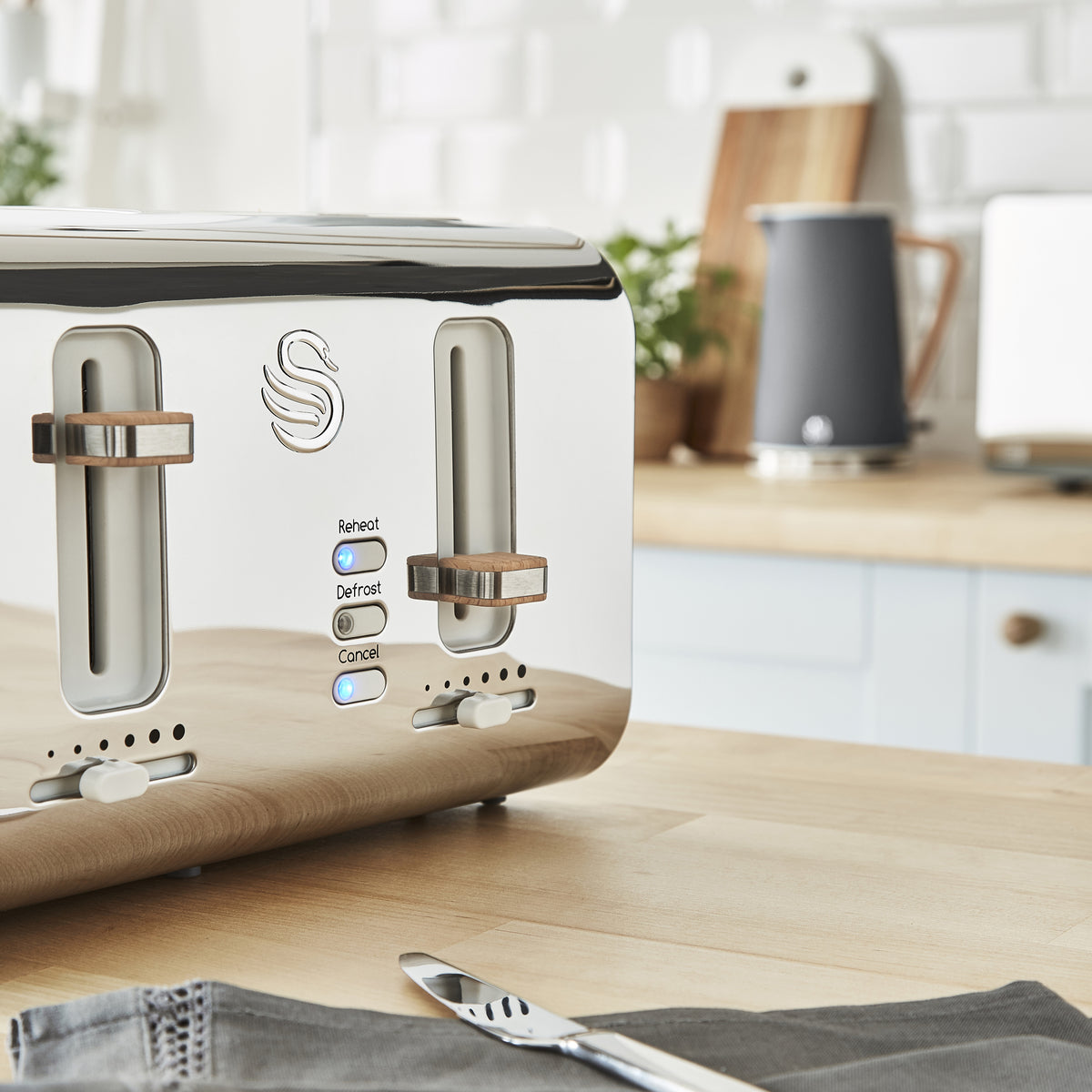 Swan Nordic 4 Slice Toaster - Slate Grey | Swan South Africa – Swan ...