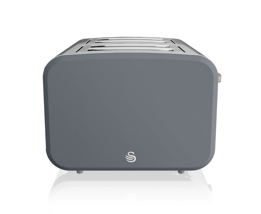 Nordic 4 Slice Slate Grey Toaster