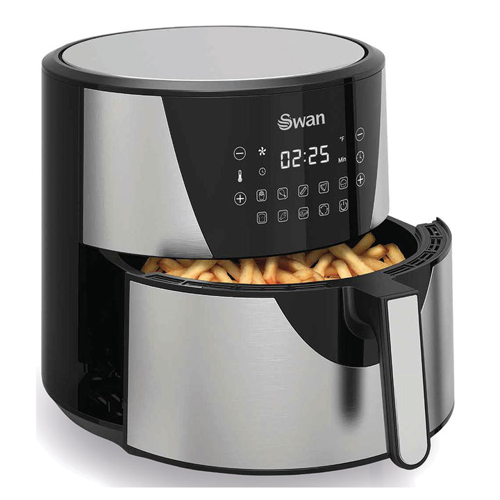 Swan 8,5 Litre Classic Stainless Steel Digital Air Fryer