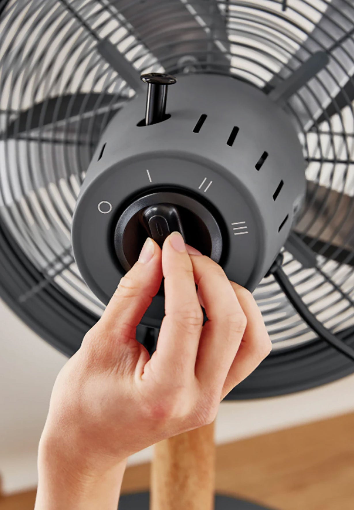 Swan Nordic Slate Grey 30cm Desk Fan