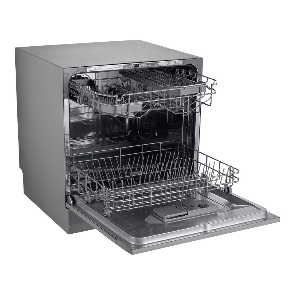 Swan Silver 8 Place Countertop Dishwasher