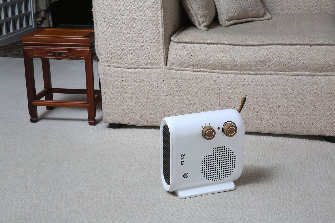 Swan Nordic White Fan Heater