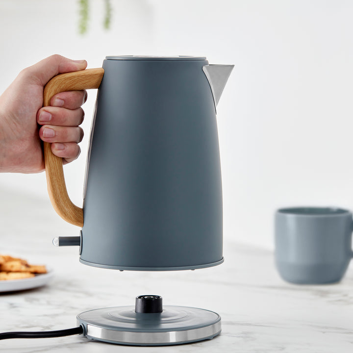Fjord Grey Fast Boil 1,7 Litre Cordless Kettle