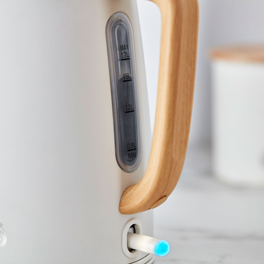 Fjord White Fast Boil 1,7 Litre Cordless Kettle