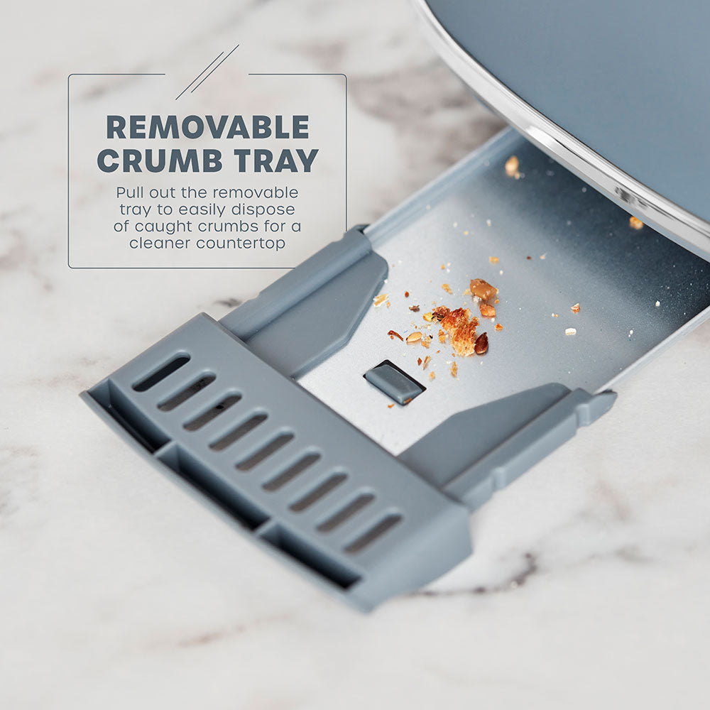 Fjord Grey 2 Slice Toaster