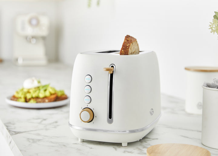 Fjord White 2 Slice Toaster