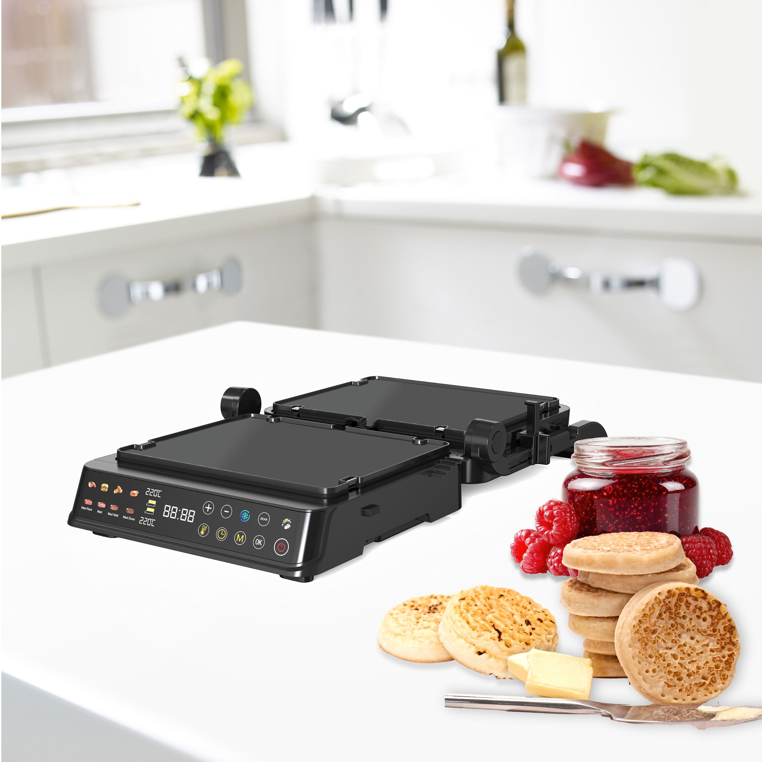 Swan 4 Slice Contact Grill