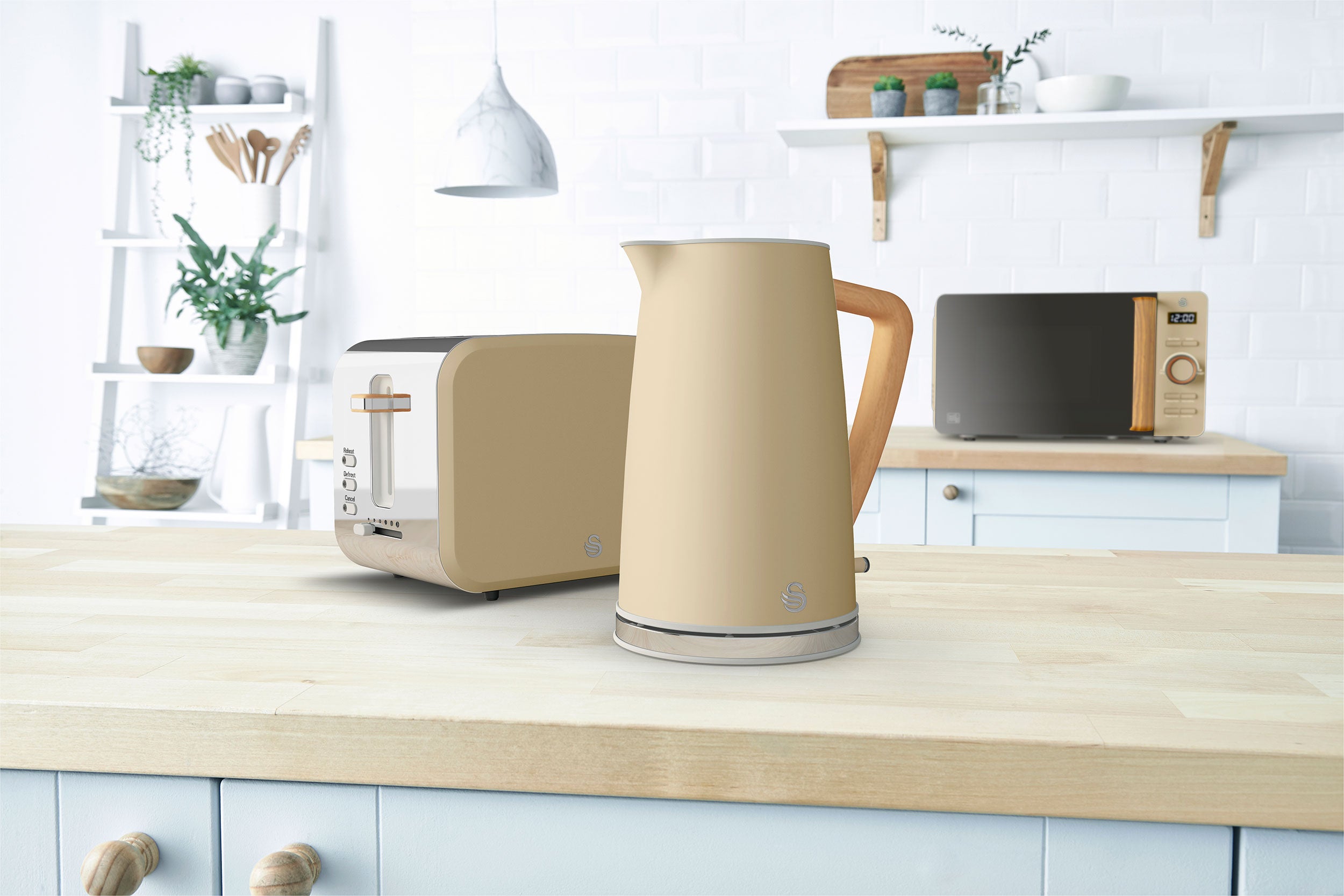 Swan Nordic Oatmeal 2 Slice Toaster