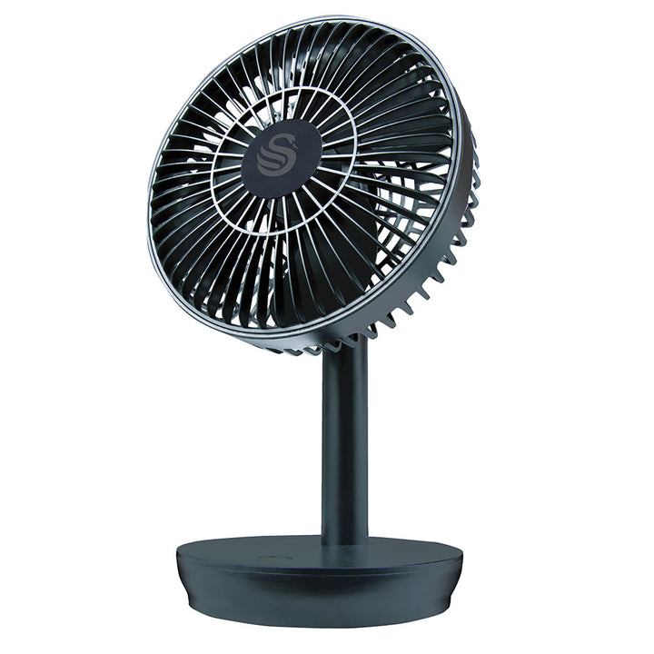 Swan Rechargeable Fan - Black