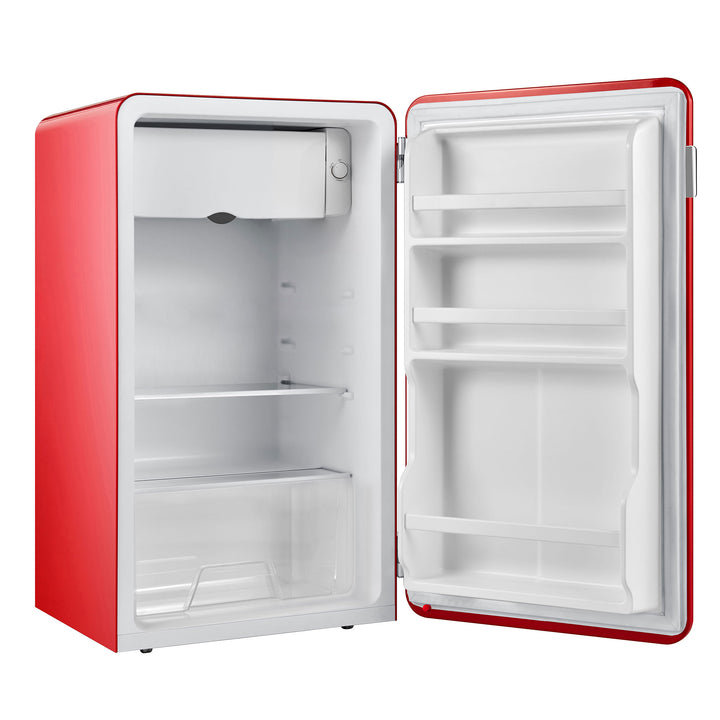 Swan 93 Litre Retro Red Bar Fridge