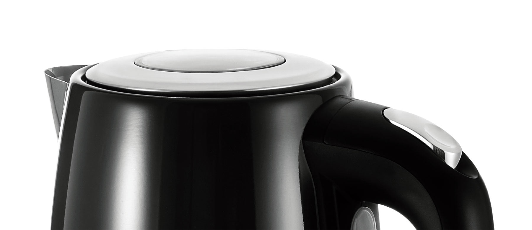 Swan Townhouse Stainless Steel Black 1,7 Litre Jug Kettle