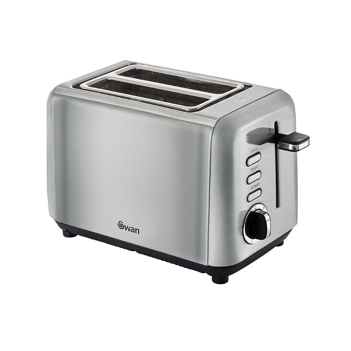 Swan Townhouse Stainless Steel Silver 2 Slice Toaster