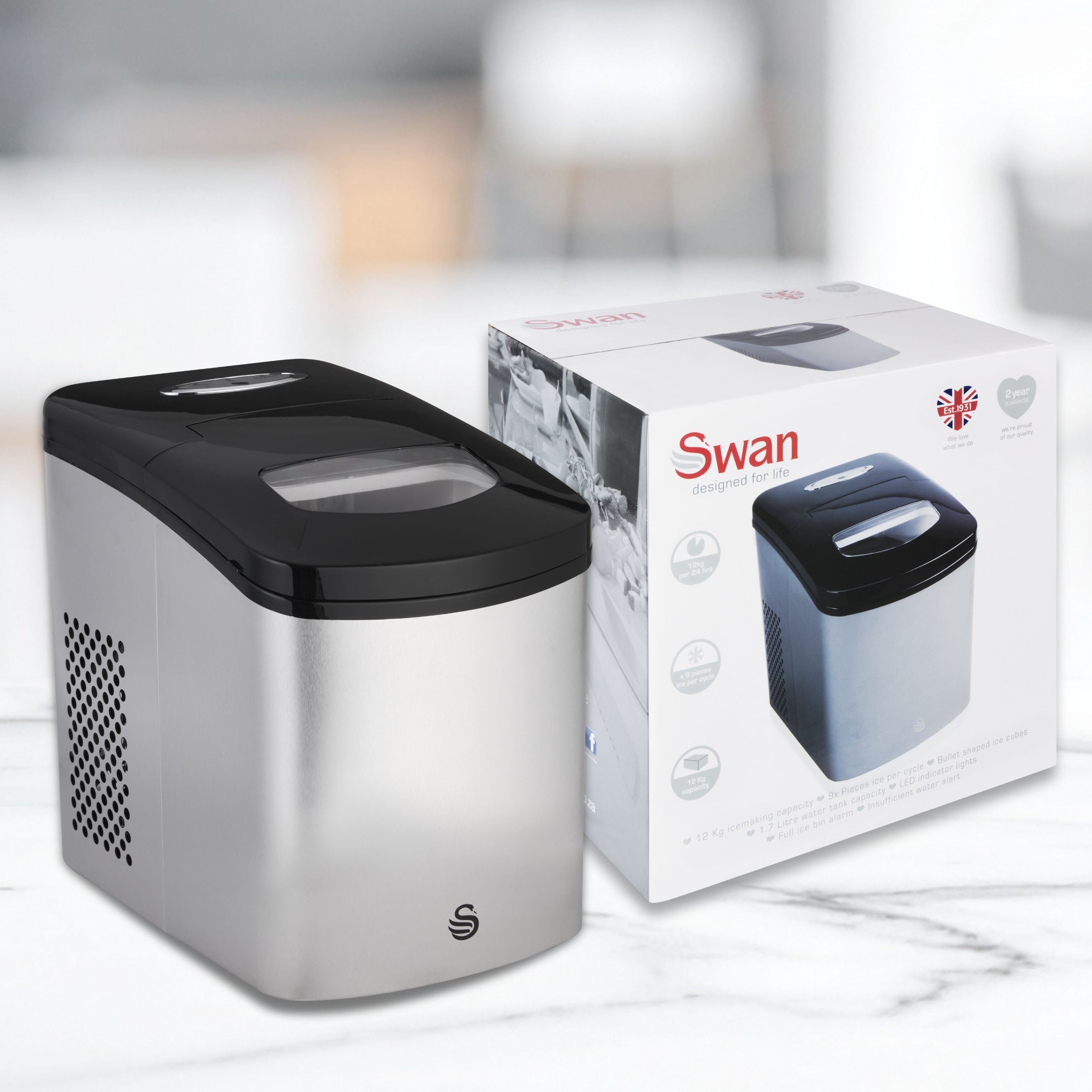12kg Table Top Ice Maker