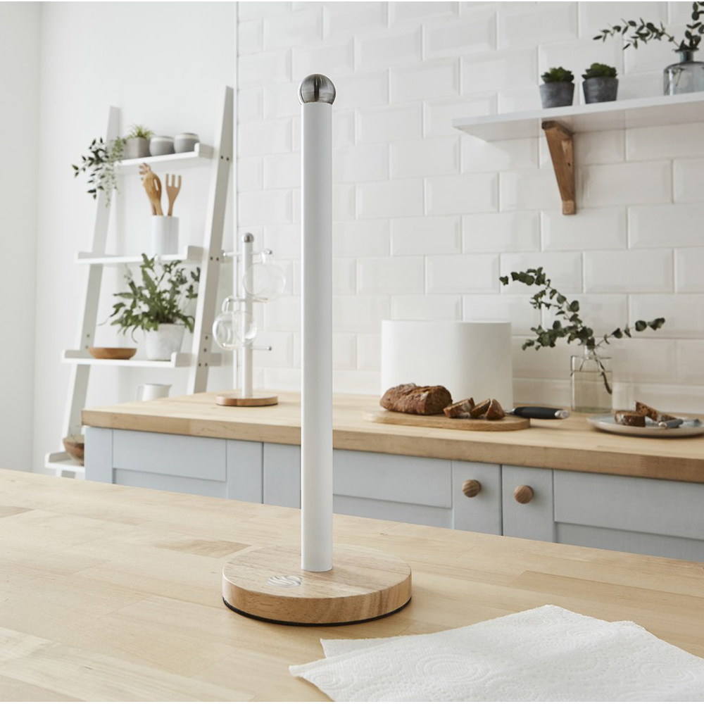 Nordic White Towel Pole