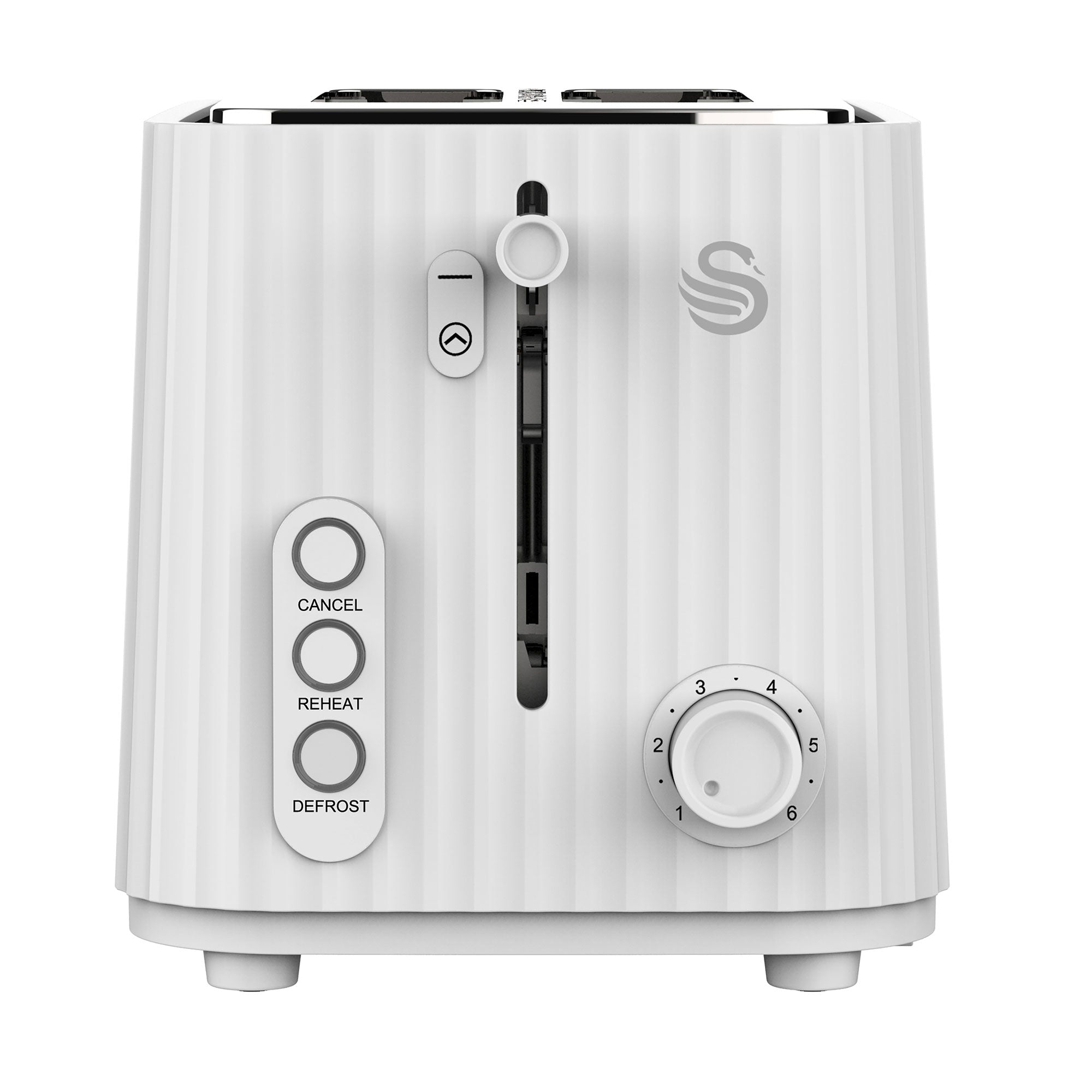 Swan Wave 1,7 Litre Cordless Kettle and 2 Slice Toaster Breakfast Pack White